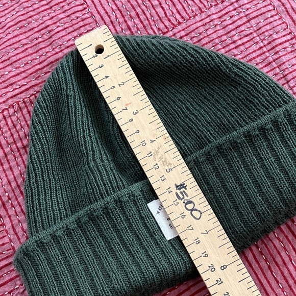 Satila merino wool blend army green Knit Beanie - knit in Sweden - Picture 15 of 16